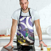 Kekeru New Zealand Matariki Apron Kukupa Kowhai Maori New Year Purple Version