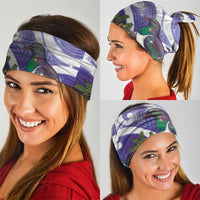 Kekeru New Zealand Matariki Neck Gaiter Kukupa Kowhai Maori New Year Purple Version
