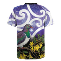 Kekeru New Zealand Matariki Rugby Jersey Kukupa Kowhai Maori New Year Purple Version