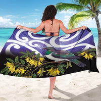 Kekeru New Zealand Matariki Sarong Kukupa Kowhai Maori New Year Purple Version