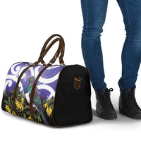 Kekeru New Zealand Matariki Travel Bag Kukupa Kowhai Maori New Year Purple Version