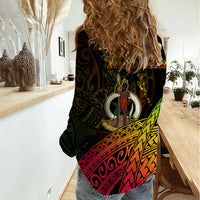 Personalised Vanuatu Women Casual Shirt Proud To Be A Ni-Van LT14 - Polynesian Pride