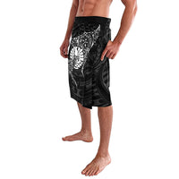 French Polynesia Manta Ray Tattoo Lavalava Tahiti Hahalua Turtle Shark Black Color LT14 - Polynesian Pride