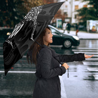 French Polynesia Manta Ray Tattoo Umbrella Tahiti Hahalua Turtle Shark Black Color LT14 - Polynesian Pride