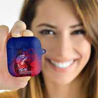Guam Blue Marlin Fishing AirPods Case Guahan Fish Hook Tattoo LT14 - Polynesian Pride