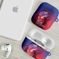 Guam Blue Marlin Fishing AirPods Case Guahan Fish Hook Tattoo LT14 - Polynesian Pride