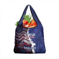 Personalized Hawaii Statehood Day Grocery Bag 66th Anniversary LT14 1-pack One Size Blue - Polynesian Pride