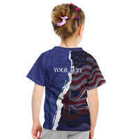 Personalized Hawaii Statehood Day Kid T Shirt 66th Anniversary - Polynesian Pride