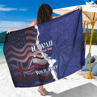 Personalized Hawaii Statehood Day Sarong 66th Anniversary - Polynesian Pride