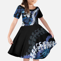 Polu Aloha Hawaii Lei Family Matching Tank Maxi Dress and Hawaiian Shirt Tropical Flowers Elegant Vibe - Polynesian Pride