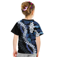 Polu Aloha Hawaii Lei Kid T Shirt Tropical Flowers Elegant Vibe - Polynesian Pride