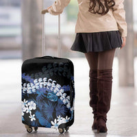 Polu Aloha Hawaii Lei Luggage Cover Tropical Flowers Elegant Vibe - Polynesian Pride
