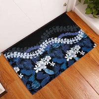 Polu Aloha Hawaii Lei Rubber Doormat Tropical Flowers Elegant Vibe LT14 - Polynesian Pride