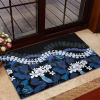 Polu Aloha Hawaii Lei Rubber Doormat Tropical Flowers Elegant Vibe LT14 - Polynesian Pride