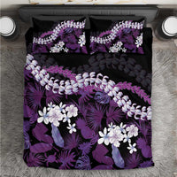 Poni Aloha Hawaii Lei Bedding Set Tropical Flowers Elegant Vibe - Polynesian Pride