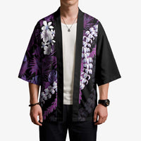 Poni Aloha Hawaii Lei Kimono Tropical Flowers Elegant Vibe - Polynesian Pride