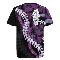 Poni Aloha Hawaii Lei Rugby Jersey Tropical Flowers Elegant Vibe - Polynesian Pride