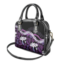 Poni Aloha Hawaii Lei Shoulder Handbag Tropical Flowers Elegant Vibe - Polynesian Pride