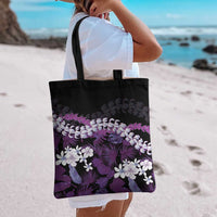 Poni Aloha Hawaii Lei Tote Bag Tropical Flowers Elegant Vibe - Polynesian Pride