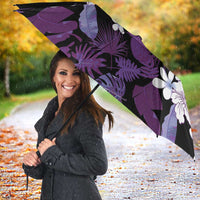 Poni Aloha Hawaii Lei Umbrella Tropical Flowers Elegant Vibe - Polynesian Pride