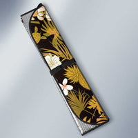 Kula Aloha Hawaii Lei Auto Sun Shade Tropical Flowers Elegant Vibe - Polynesian Pride