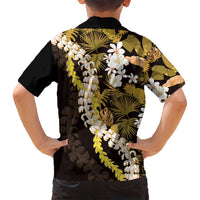 Kula Aloha Hawaii Lei Family Matching Summer Maxi Dress and Hawaiian Shirt Tropical Flowers Elegant Vibe - Polynesian Pride
