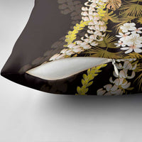 Kula Aloha Hawaii Lei Pillow Cover Tropical Flowers Elegant Vibe - Polynesian Pride