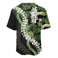 Omaomao Aloha Hawaii Lei Baseball Jersey Tropical Flowers Elegant Vibe - Polynesian Pride