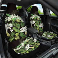 Omaomao Aloha Hawaii Lei Car Seat Cover Tropical Flowers Elegant Vibe - Polynesian Pride