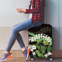 Omaomao Aloha Hawaii Lei Luggage Cover Tropical Flowers Elegant Vibe - Polynesian Pride