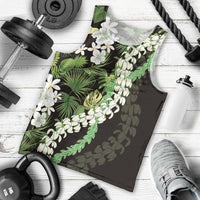 Omaomao Aloha Hawaii Lei Men Tank Top Tropical Flowers Elegant Vibe LT14 - Polynesian Pride