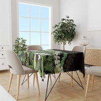 Omaomao Aloha Hawaii Lei Tablecloth Tropical Flowers Elegant Vibe LT14 - Polynesian Pride