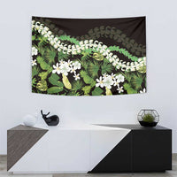 Omaomao Aloha Hawaii Lei Tapestry Tropical Flowers Elegant Vibe - Polynesian Pride