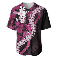 Akala Aloha Hawaii Lei Baseball Jersey Tropical Flowers Elegant Vibe - Polynesian Pride