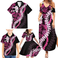 Akala Aloha Hawaii Lei Family Matching Summer Maxi Dress and Hawaiian Shirt Tropical Flowers Elegant Vibe - Polynesian Pride