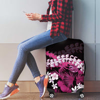 Akala Aloha Hawaii Lei Luggage Cover Tropical Flowers Elegant Vibe - Polynesian Pride