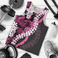 Akala Aloha Hawaii Lei Men Tank Top Tropical Flowers Elegant Vibe - Polynesian Pride