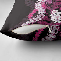 Akala Aloha Hawaii Lei Pillow Cover Tropical Flowers Elegant Vibe - Polynesian Pride
