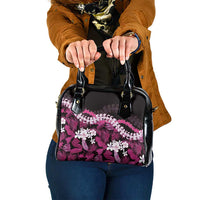 Akala Aloha Hawaii Lei Shoulder Handbag Tropical Flowers Elegant Vibe - Polynesian Pride