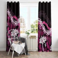 Akala Aloha Hawaii Lei Window Curtain Tropical Flowers Elegant Vibe LT14 - Polynesian Pride