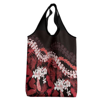 Ulaula Aloha Hawaii Lei Grocery Bag Tropical Flowers Elegant Vibe LT14 - Polynesian Pride