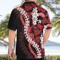 Ulaula Aloha Hawaii Lei Hawaiian Shirt Tropical Flowers Elegant Vibe LT14 - Polynesian Pride