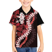 Ulaula Aloha Hawaii Lei Hawaiian Shirt Tropical Flowers Elegant Vibe LT14 - Polynesian Pride