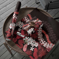Ulaula Aloha Hawaii Lei Wrapping Paper Tropical Flowers Elegant Vibe LT14 - Polynesian Pride