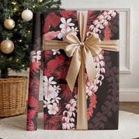 Ulaula Aloha Hawaii Lei Wrapping Paper Tropical Flowers Elegant Vibe LT14 - Polynesian Pride