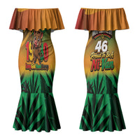 Vanuatu Independence Day Family Matching Mermaid Dress and Hawaiian Shirt Chibi Boar Proud To Be A Ni-Van LT14 Mom's Dress Multicolor - Polynesian Pride