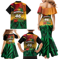 Vanuatu Independence Day Family Matching Mermaid Dress and Hawaiian Shirt Chibi Boar Proud To Be A Ni-Van