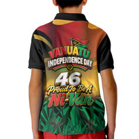 Vanuatu Independence Day Kid Polo Shirt Chibi Boar Proud To Be A Ni-Van