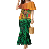 Vanuatu Independence Day Mermaid Dress Chibi Boar Proud To Be A Ni-Van
