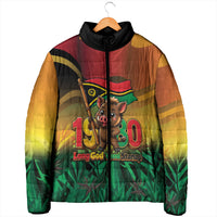 Vanuatu Independence Day Padded Jacket Chibi Boar Proud To Be A Ni-Van